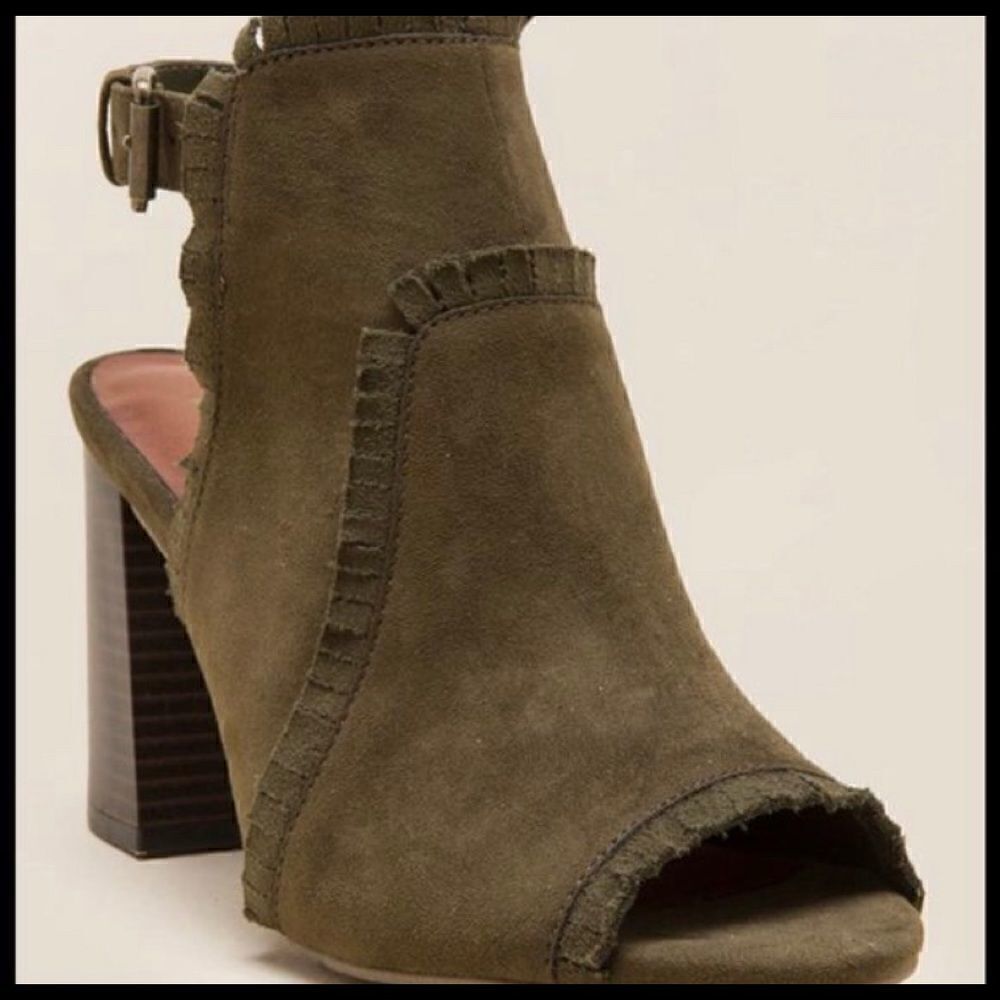 MIA Suede Boca Block Heel